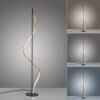 Paul Neuhaus QSWING Staande lamp LED Antraciet, Goud, 1-licht, Afstandsbediening