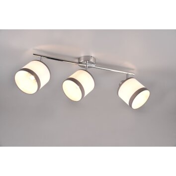 Reality DAVOS Plafondlamp Chroom, 3-lichts