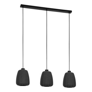 Eglo BARLASTON Hanger Zwart, 3-lichts