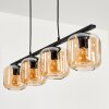 Lauden Hanglamp Glas 15 cm Amber, 4-lichts