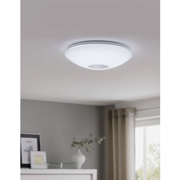 Eglo VOLTAGO 2 Plafondlamp LED Wit, 1-licht, Afstandsbediening