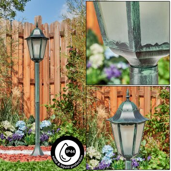 Hongkong Padverlichting Groen, Zwart, 1-licht