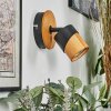 Blondo Muurlamp Natuurlijke kleuren, Zwart, 1-licht