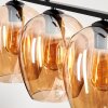 Vevino Hanglamp Glas 20cm Amber, 4-lichts