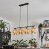 Vevino Hanglamp Glas 20cm Amber, 4-lichts