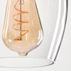 Vevino Hanger Glas 15 cm Duidelijk, 1-licht
