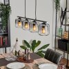 Lauden Hanglamp Glas 15 cm Duidelijk, Rookkleurig, 4-lichts