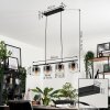 Lauden Hanglamp Glas 15 cm Duidelijk, Rookkleurig, 4-lichts