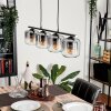 Lauden Hanglamp Glas 15 cm Duidelijk, Rookkleurig, 4-lichts