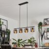 Lauden Hanglamp Glas 15 cm Rookkleurig, 4-lichts