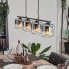 Lauden Hanglamp Glas 15 cm Duidelijk, Rookkleurig, 4-lichts