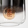 Lauden Hanglamp Glas 15 cm Duidelijk, Rookkleurig, 4-lichts