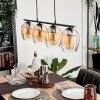 Vevino Hanglamp Glas 15 cm Duidelijk, 4-lichts