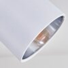 Tibro Plafondlamp Zilver, Wit, 4-lichts