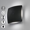 FHL easy Magnetics Buiten muurverlichting LED Zwart, 4-lichts, Bewegingsmelder