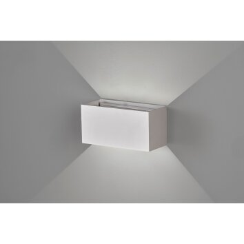 Fischer & Honsel Wallo Muurlamp LED Zilver, 4-lichts