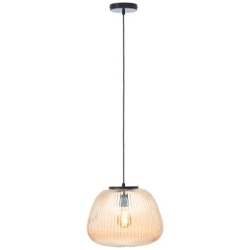 Brilliant Kaizen Hanglamp Zwart, 1-licht