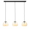 Brilliant Kaizen Hanglamp Zwart, 3-lichts