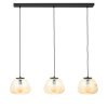 Brilliant Kaizen Hanglamp Zwart, 3-lichts