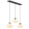 Brilliant Kaizen Hanglamp Zwart, 3-lichts