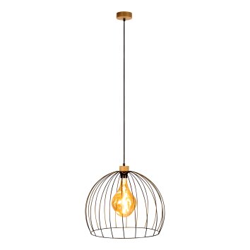 Lecueder Hanglamp Hout licht, 1-licht