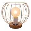 Lecueder Plafondlamp Hout licht, 1-licht