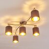 Glane Plafondlamp Nikkel mat, 5-lichts