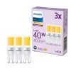 Philips gloeilamp 3st set LED GU9 3,2 Watt 2700 Kelvin 400 Lumen