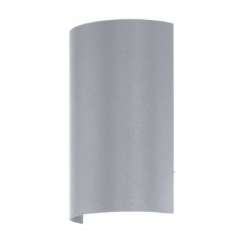 Eglo CORFINO Buitenmuur verlichting LED Zilver, 2-lichts