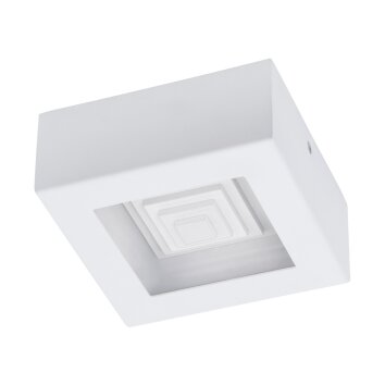 Eglo FERREROS Plafondlamp LED Wit, 1-licht
