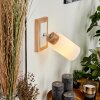 Represita Muurlamp Chroom, Natuurlijke kleuren, Wit, 1-licht