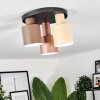Fessade Plafondlamp Beige, Bruin, Brons, 3-lichts
