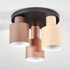 Fessade Plafondlamp Beige, Bruin, Brons, 3-lichts