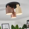 Fessade Plafondlamp Beige, Bruin, Brons, 3-lichts