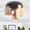 Fessade Plafondlamp Beige, Bruin, Brons, 3-lichts