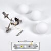 Cabalonga Plafondlamp Nikkel mat, 3-lichts
