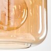 Lauden Hanger Glas 25cm Amber, 1-licht