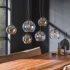 Bicolore Hanglamp Antraciet, 7-lichts