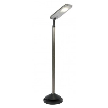 Lutec SUN CONNEC MINIS Set van 2 lampen en 1 solarpaneel LED Chroom, Zwart, 3-lichts