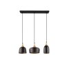 Trio Chiraz Hanglamp Zwart, 3-lichts