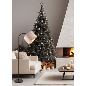 Trio JULIETA Staande lamp Zwart, 1-licht