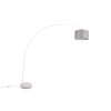 Trio MANSUR Staande lamp Wit, 1-licht