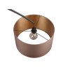 Trio MANSUR Staande lamp Zwart, 1-licht