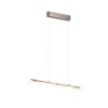 Trio Merton Hanglamp LED Nikkel mat, 3-lichts