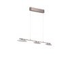 Trio Merton Hanglamp LED Nikkel mat, 3-lichts