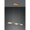 Trio Merton Hanglamp LED Messing, 3-lichts