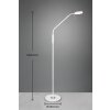 Trio Monza Staande lamp LED Wit, 1-licht