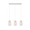 Reality BIDAR Hanglamp Natuurlijke kleuren, Wit, 3-lichts