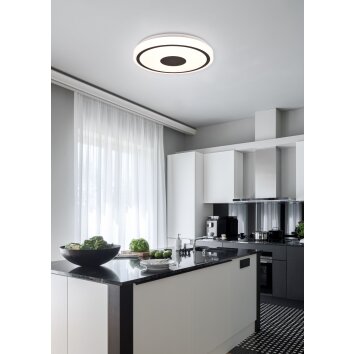 Reality BUNDA Plafondlamp LED Zwart, 1-licht