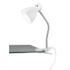 Reality HARVEY Klemlamp Chroom, Wit, 1-licht